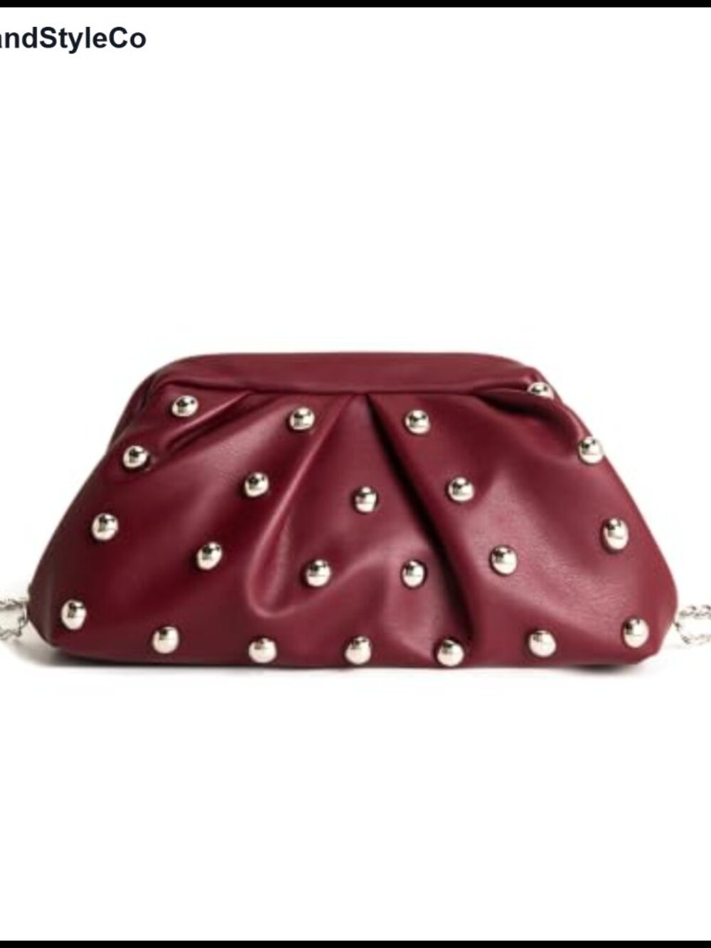 Soft Vegan Leather Clutch & Crossbody Purse with Magnetic Closure